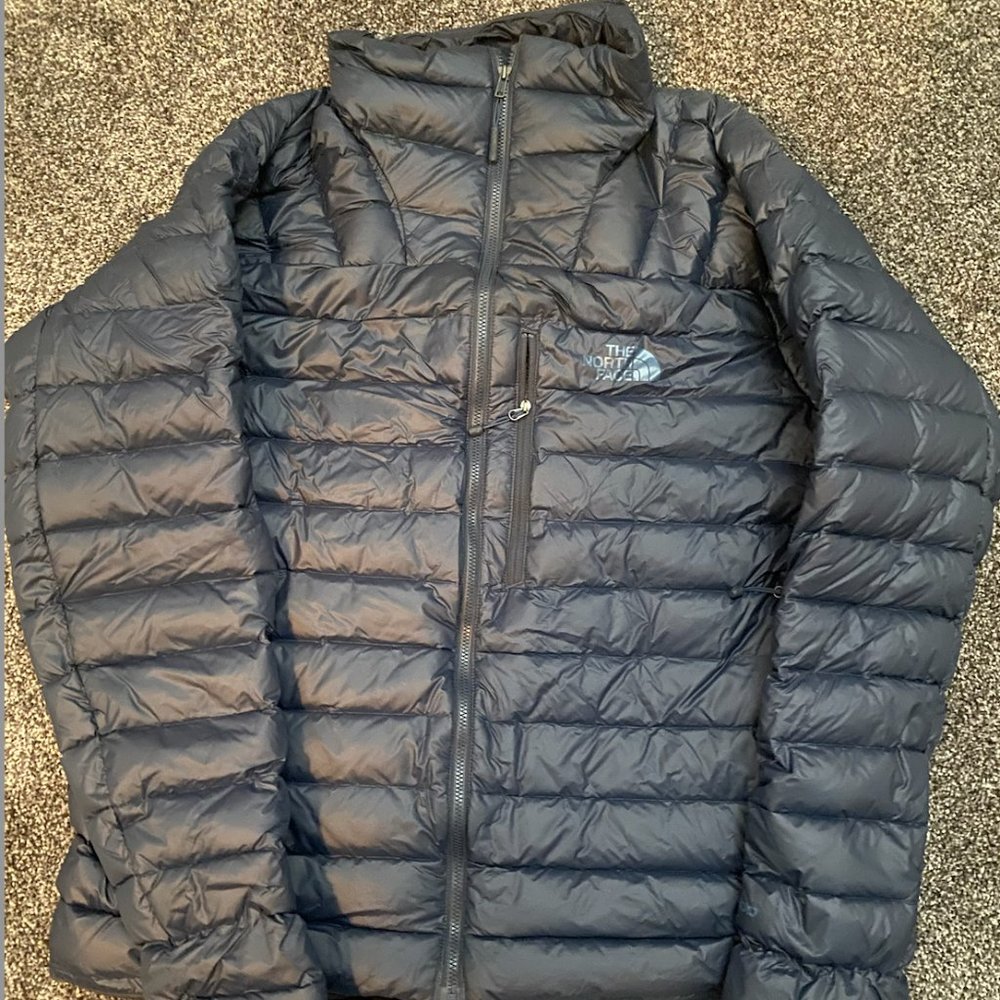 Men's The North Face Dark Blue Lightweight Puffer Jacket